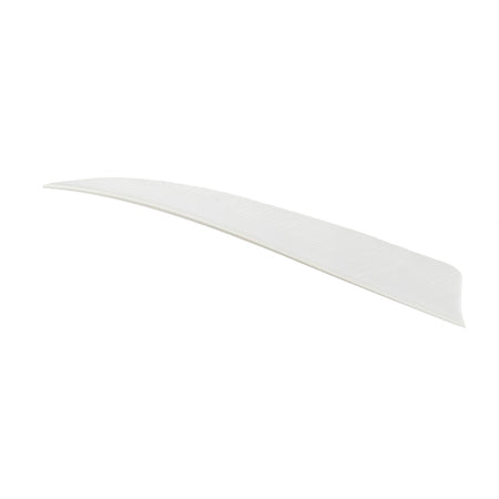 Trueflight Shield Cut Feathers 4 Inch White Right Wing 100 Count