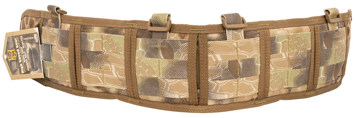 High Speed Gear Sure-Grip Padded Belt Camo Neoprene Small 30.75"