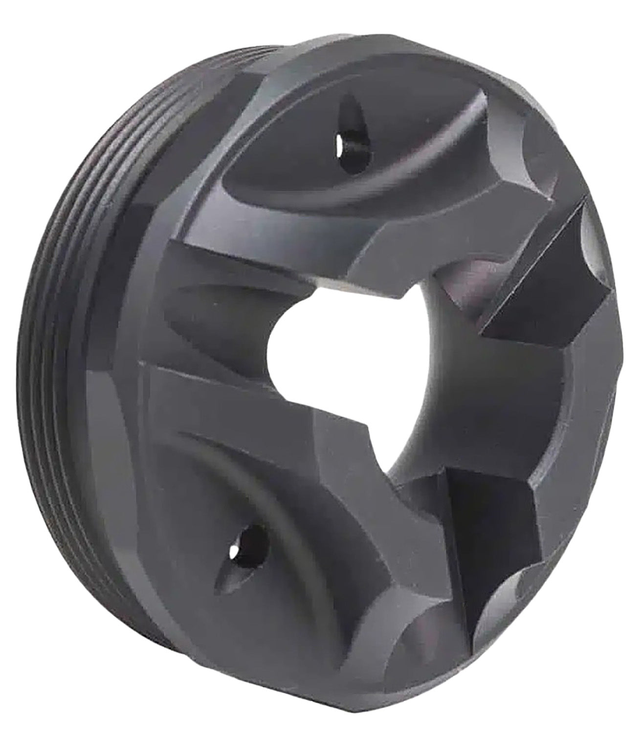 JK Armament JK195LTECFHC 195 Series Breacher End Cap 12 Gauge Suppressor
