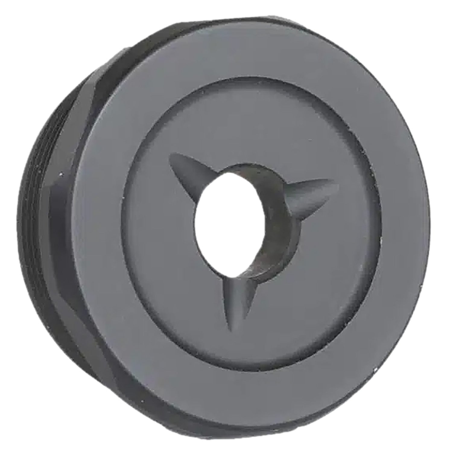 JK Armament JK155PROEC30 Titanium Flash Reducer End Cap 30 Cal 1.375"x24 Black