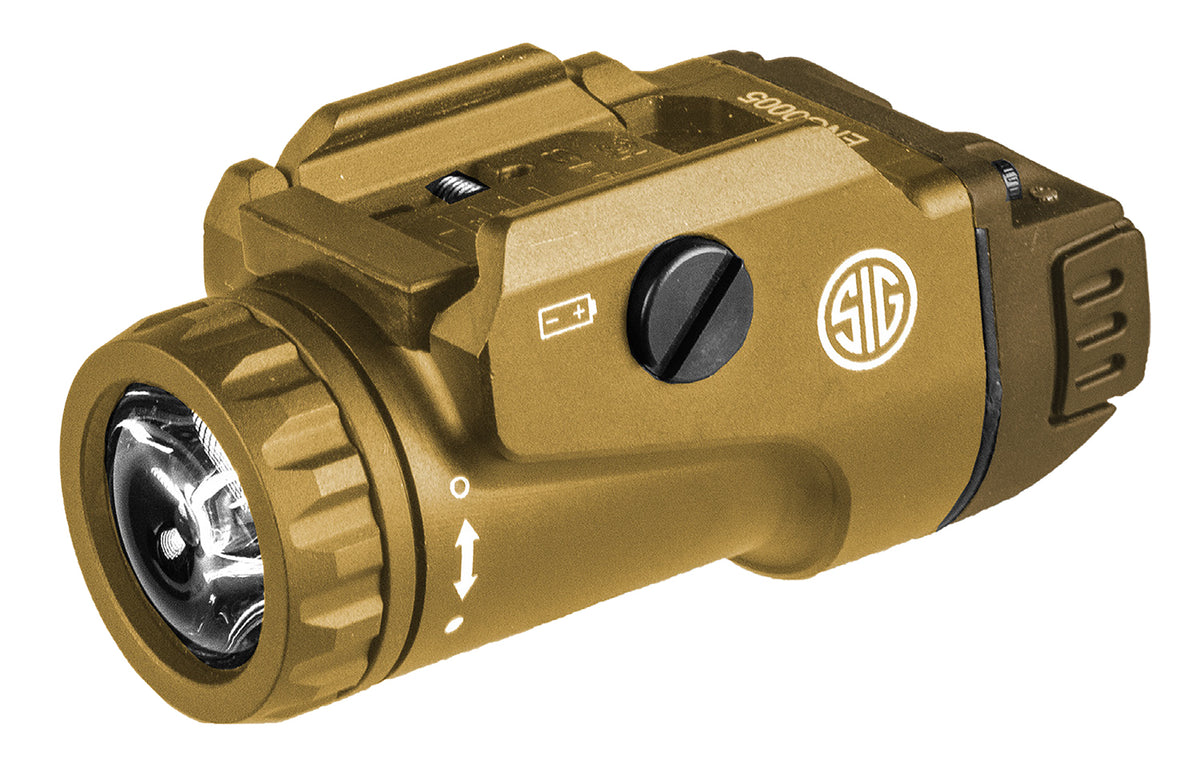 Sig Sauer Electro-Optics Foxtrot1X FDE Weapon Light 450 Lumens White LED Rail Mount
