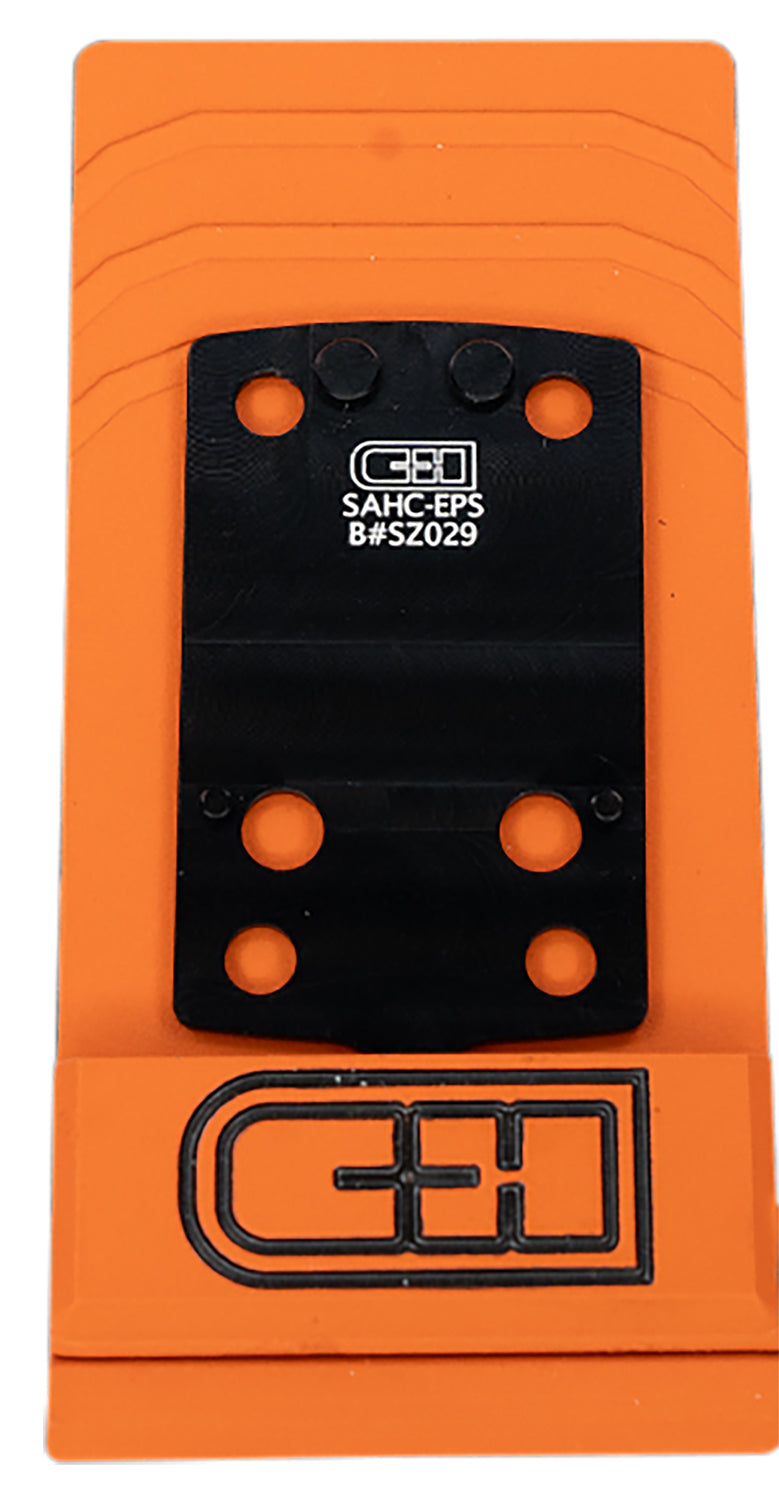 C&H Precision Hellcat Holosun EPS RMSc Footprint Optic Mount Plate Black Anodized
