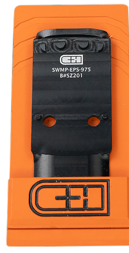 C&H Precision SWMPEPS975 Smith Wesson M2.0 C.O.R.E. Holosun EPS Pattern Adapter Plate Black Anodized