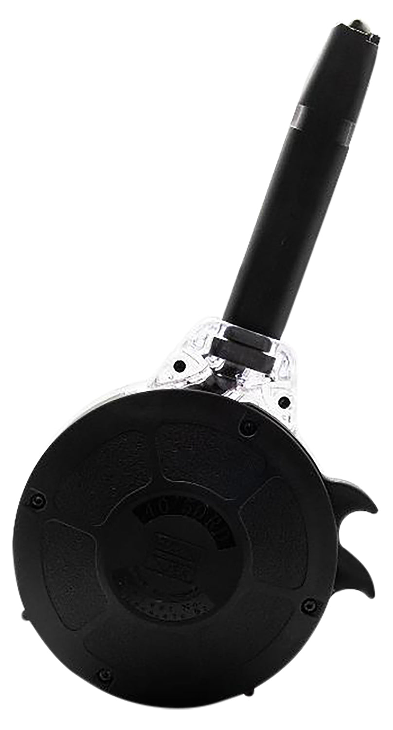 KCI USA KCIMZ028 50rd .40 S&W Drum Magazine for Glock 22/23/24/27/35 Black Hardened Steel/Polymer