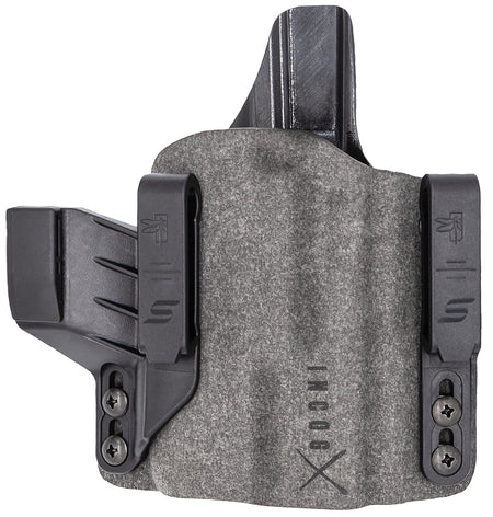 Safariland IncogX IWB Deep Concealment Holster Black/Gray Boltaron Glock 43X/48 Right Hand