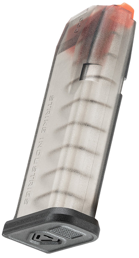 Strike Industries GMAG19 15rd Translucent Smoke Magazine for Glock 19/26 Gen3-5