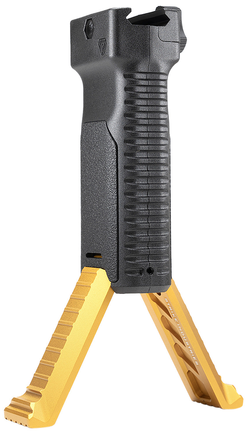Strike Industries AR Bipod Grip Aluminum Legs Quick Detach Titan Color