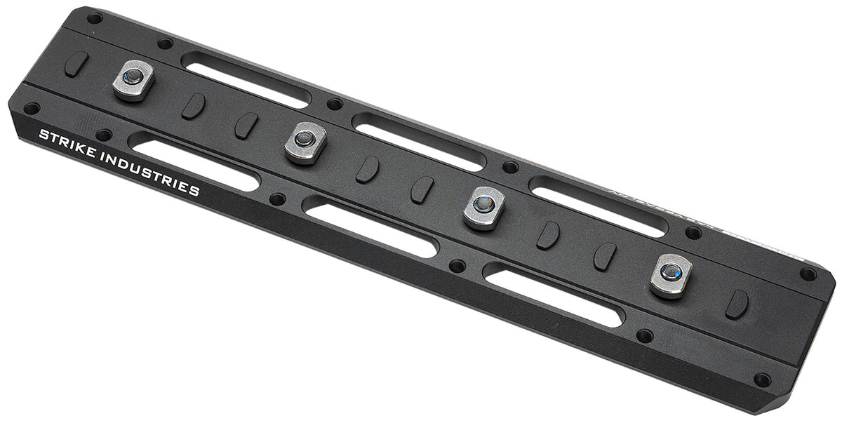 Strike Industries ARCARAIL6.8BK M-LOK ARCA Rail Adapter 6061-T6 Aluminum Black