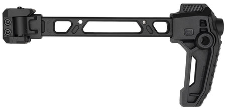 Strike Industries FSADUAL Left Right Folding Stock and Stabilizer Adapter Black Aluminum 9.44" OAL
