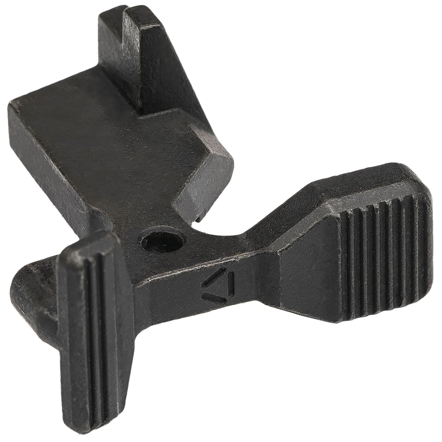 Strike Industries AR-10 Bolt Catch Enhanced Wide Lever Black 8620 Steel