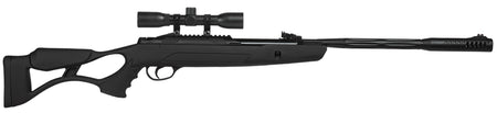 Hatsan AirTact .25 Cal Break Action Pellet Air Rifle Adjustable Trigger Black Ambidextrous Stock