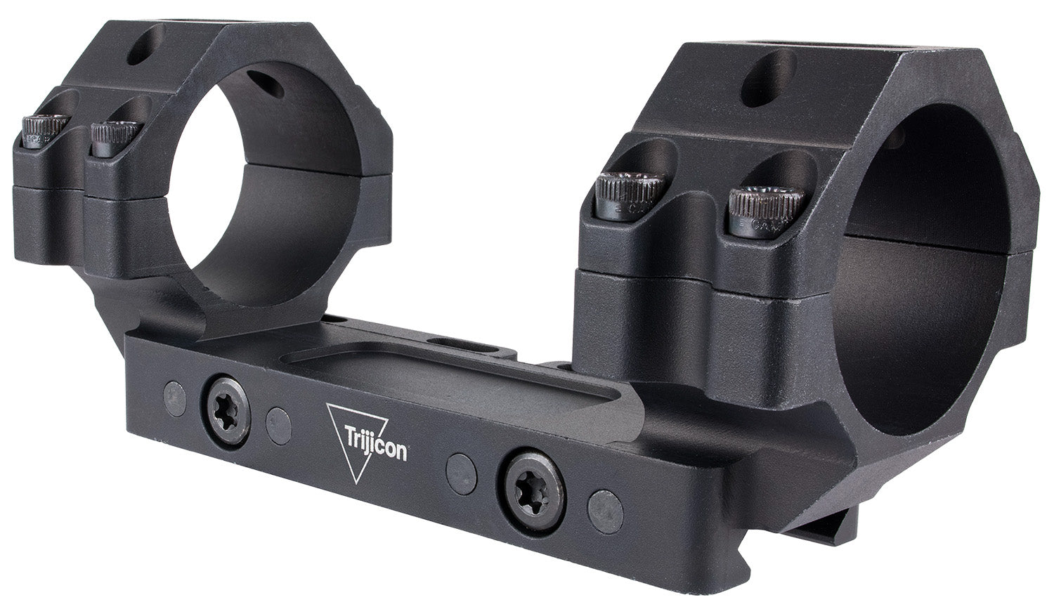 Trijicon AC22056 Matte Black 34mm Tube Bolt Action Scope Mount/Ring Combo, Picatinny Rail
