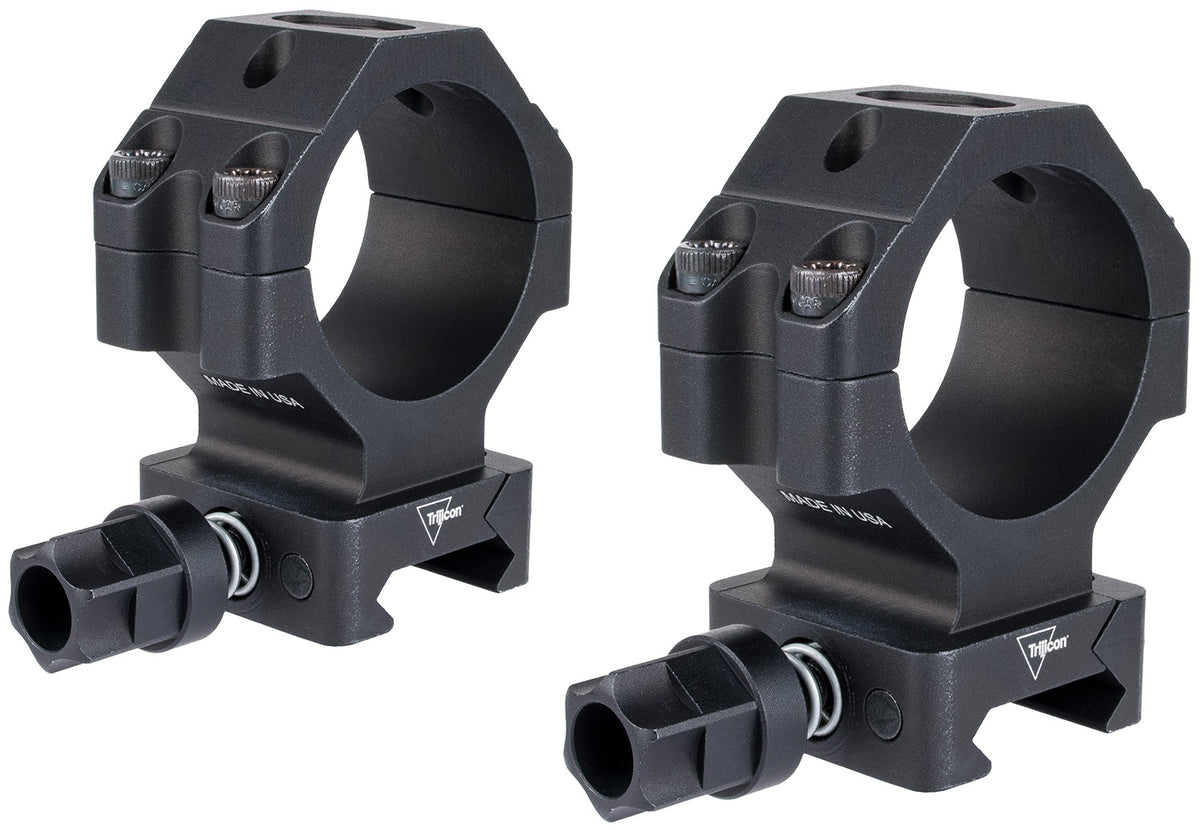 Trijicon AC22066 30mm High Matte Black Q-LOC Scope Ring Mounts