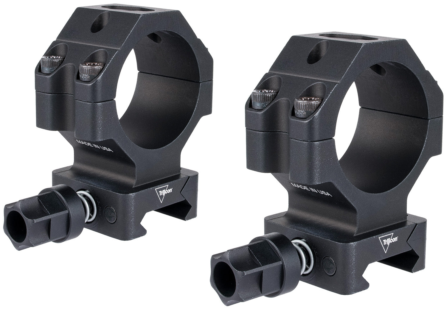 Trijicon AC22066 30mm High Matte Black Q-LOC Scope Ring Mounts