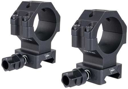 Trijicon AC22067 30mm Extra High Matte Black Q-LOC Scope Ring Mounts