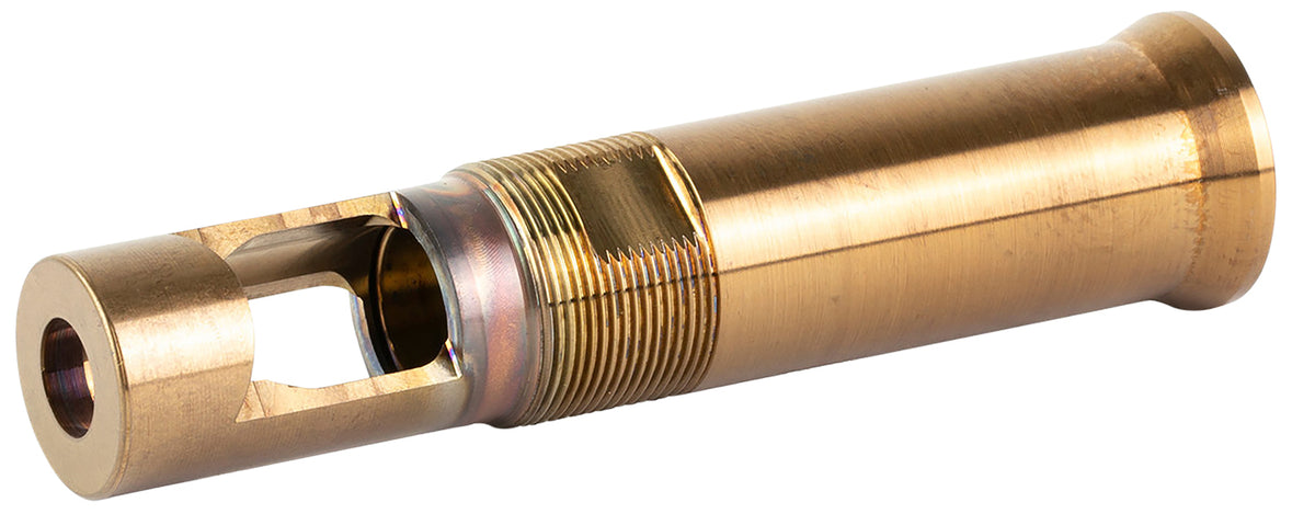 OCL844 OTB Muzzle Brake Raw Heat Treat 5/8x24 Suppressor Adapter