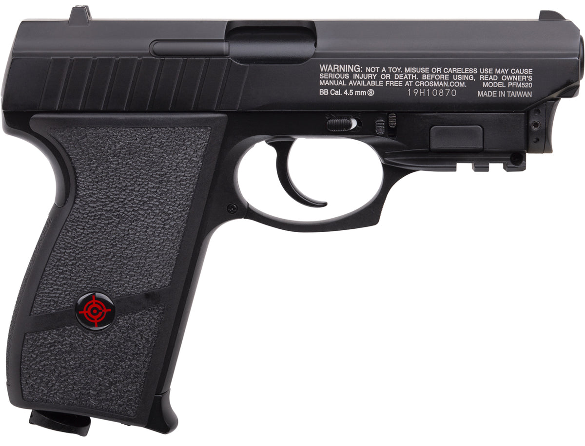 Crosman PFM520 Night Stalker .177 Cal CO2 Semi-Auto BB Air Pistol 18rd Magazine