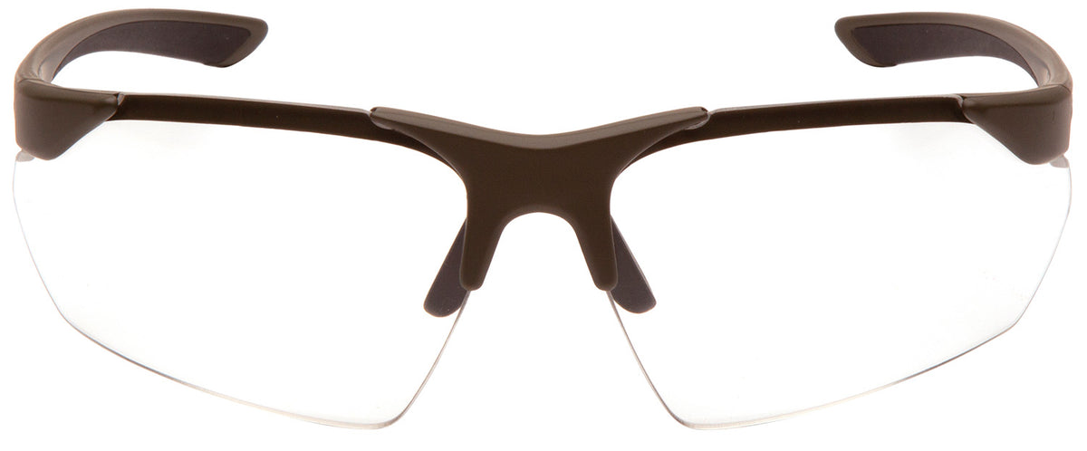 Pyramex VGSG1710T Drone 2.0 Tactical Eyewear Clear Lens Anti-Fog OD Green Frame