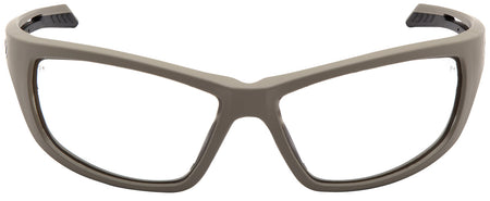 Pyramex Howitzer Glasses VGST1310T Tan Frame with Clear Anti-Fog Lens