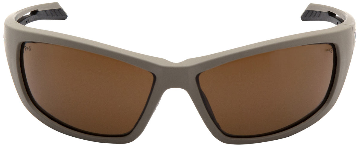 Pyramex Howitzer Glasses VGST1318T Tan Frame with Bronze Anti-Fog Lens