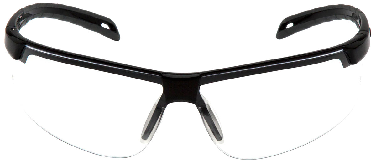 Pyramex Everlite Glasses PYSB8610DT Black Frame with Clear Anti-Fog Lens