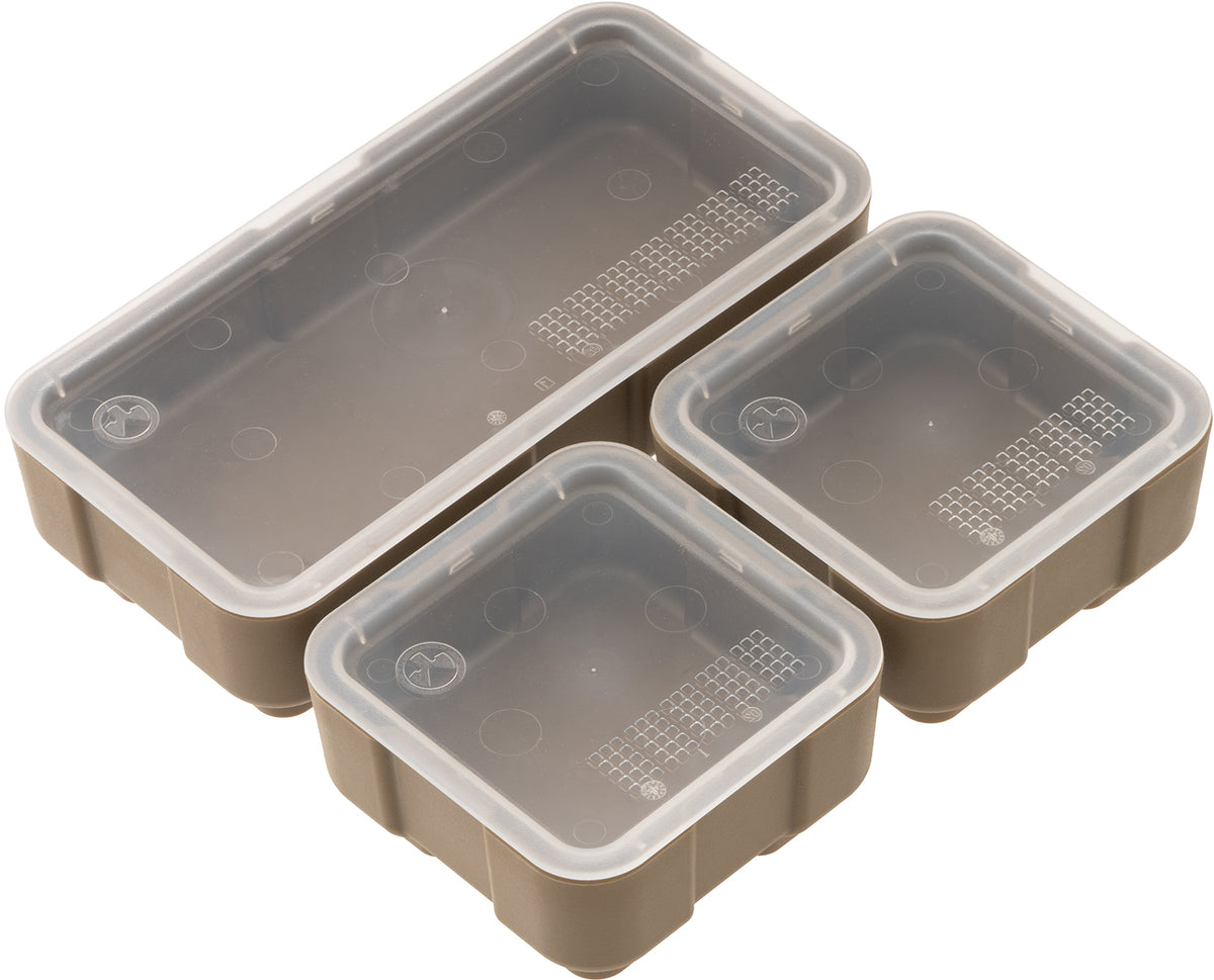 Magpul MAG1389FDE DAKA Flat Dark Earth Polymer Storage Bin with Transparent Lid