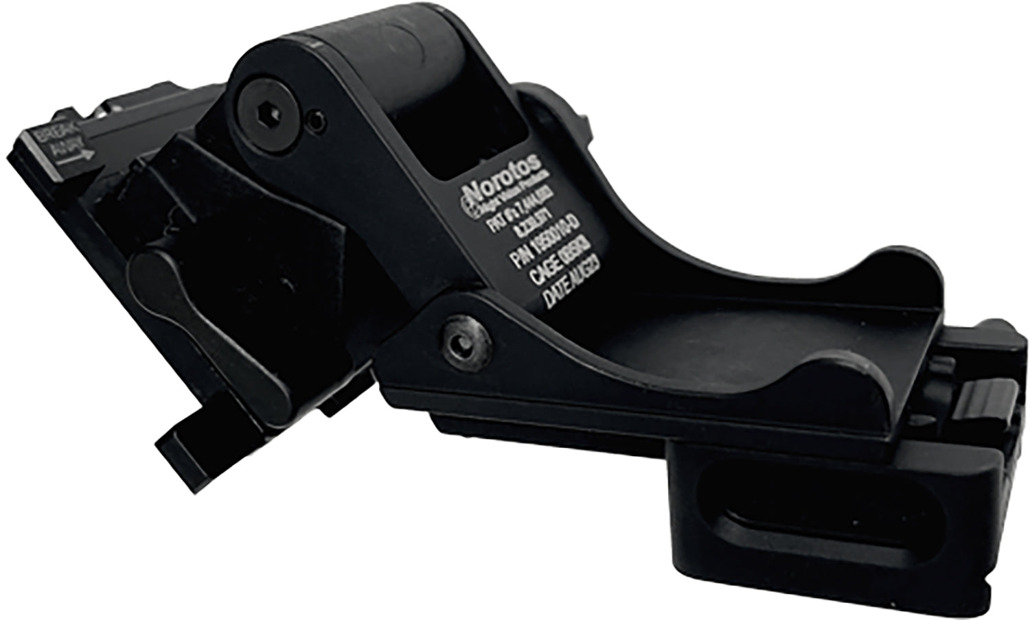 ATN Black Dovetail Helmet Mount for PS31 Night Vision Device