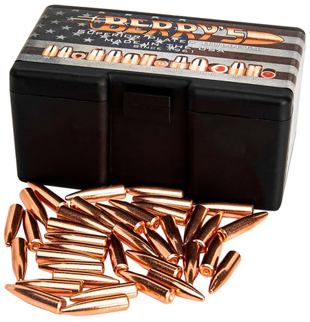 Berry's 02186 .300 Blackout 200gr Spire Point Superior Plated Reloading Bullets 500 Per Box