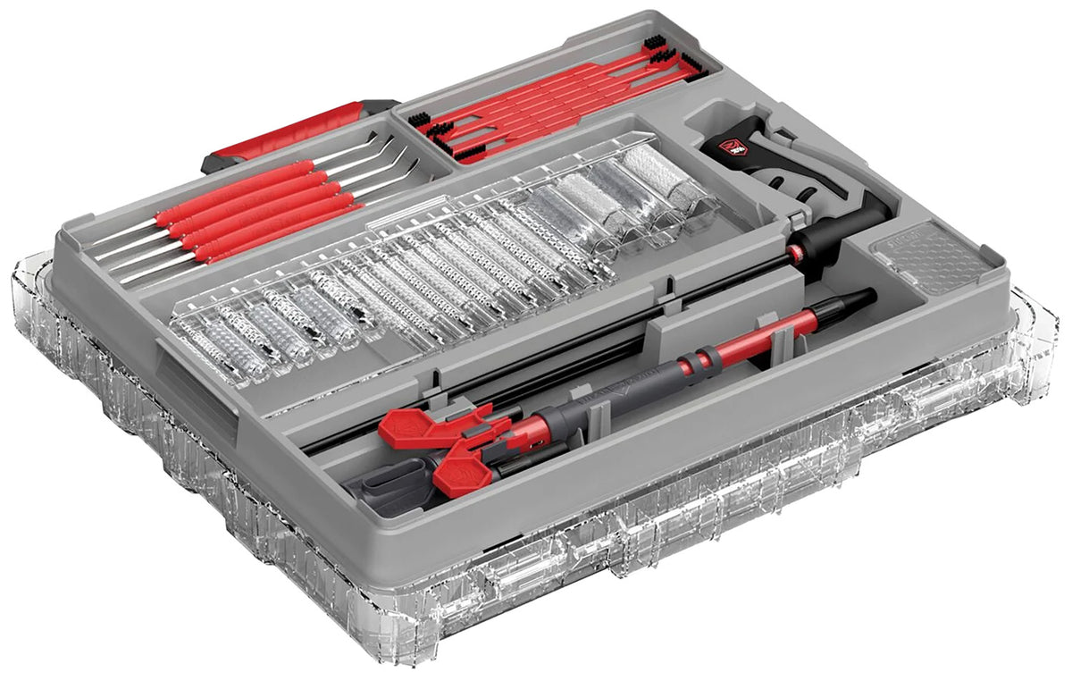 Real Avid Bore-Max Multi-Caliber Master Cleaning Kit Mobile Workstation with Drip Pan Lid