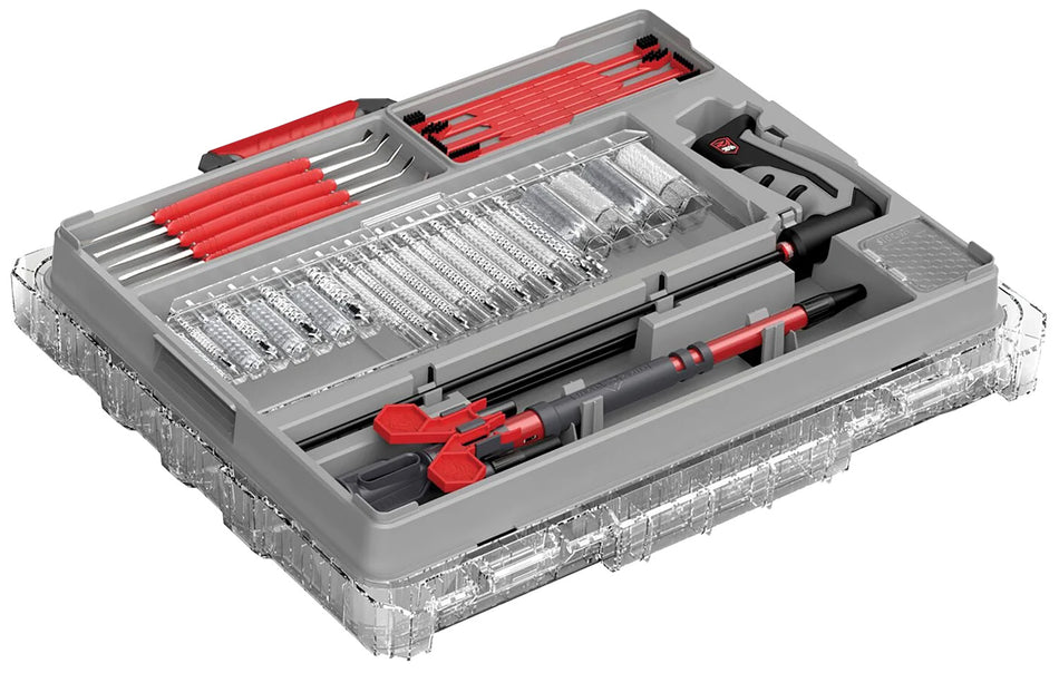 Real Avid Bore-Max Multi-Caliber Master Cleaning Kit Mobile Workstation with Drip Pan Lid