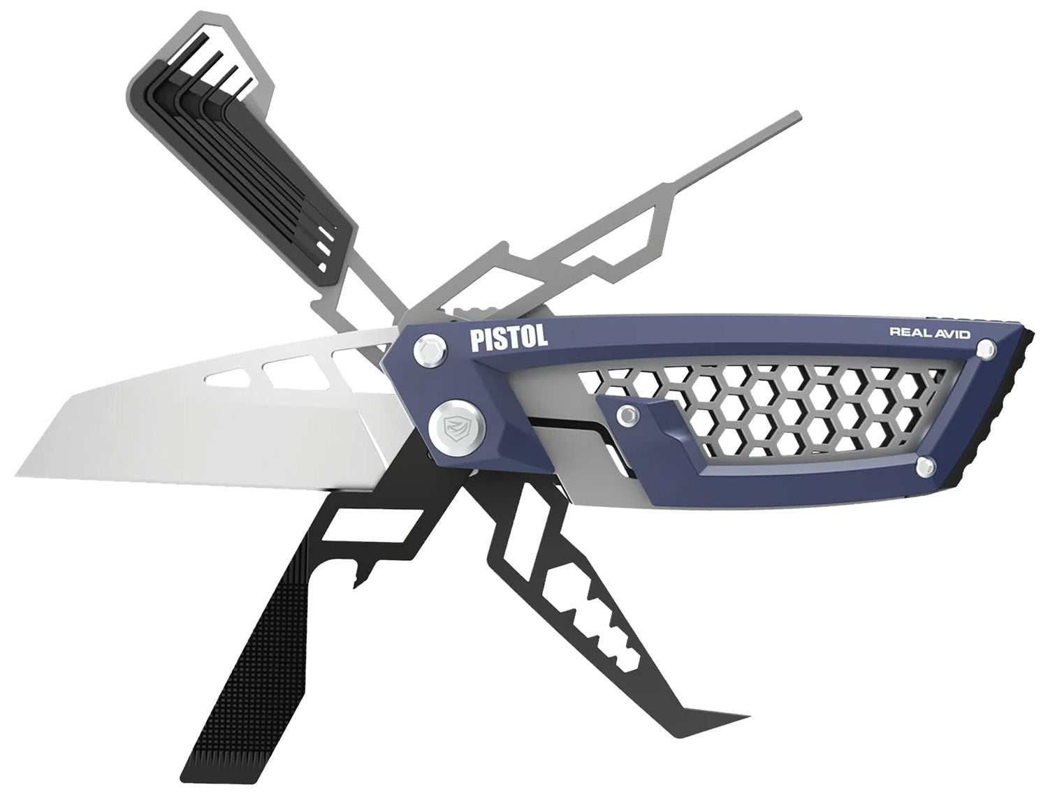 Real Avid Gun Tool Edge Pistol AVGTEP Stainless Steel 2.60" Wharncliffe Multi-Tool