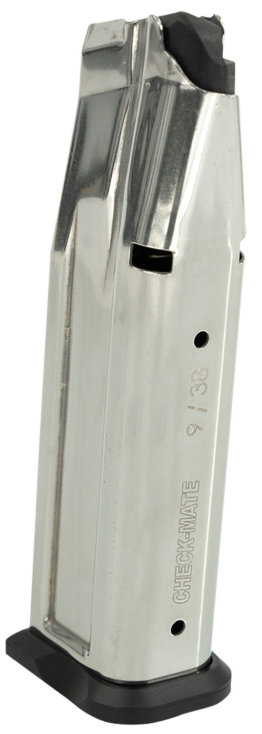 SDS Imports Checkmate 1911 Double Stack 17rd 9mm Chrome Magazine 80001507