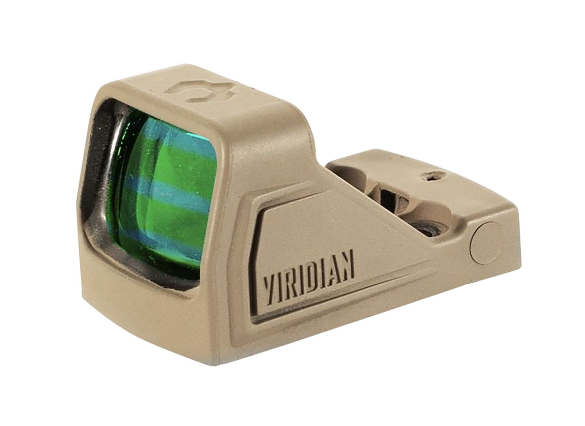 Viridian 9810142 RFX11 Flat Dark Earth Green Dot 3 MOA Reflex Sight 1x16mm
