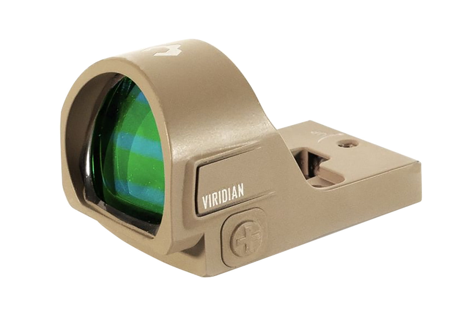 Viridian 9810145 RFX35 Flat Dark Earth Green Dot Reflex Sight 3 MOA 1x22mm
