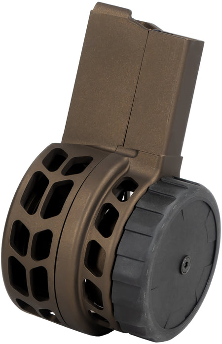 Warrior Systems W15MBSK1 50rd 5.56x45mm NATO Skeletonized AR-15 Magazine Midnight Bronze Finish