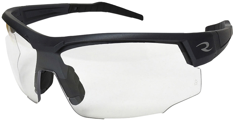 Radians CSB1041CS Ballistic Range Glasses Clear Lens Black Frame