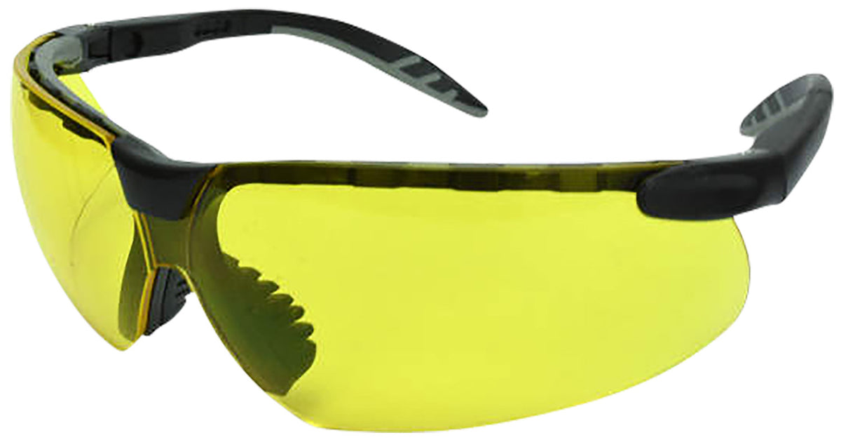 Radians CSB10541CS Ballistic Range Glasses Amber Lens Black Frame