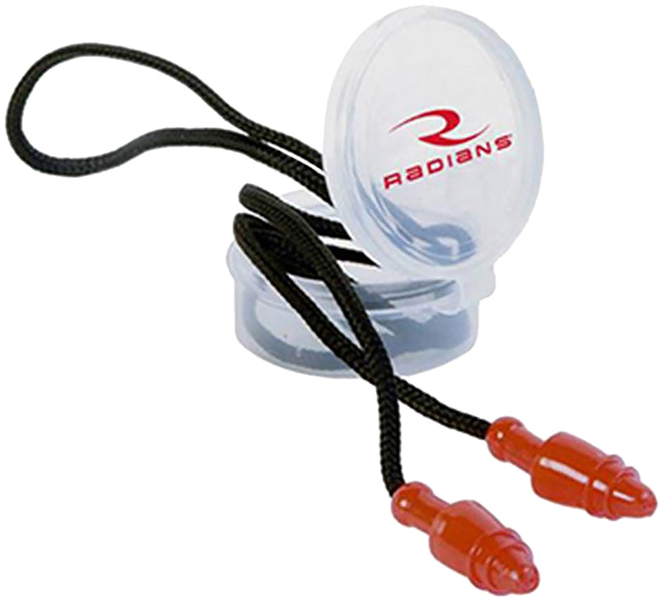 Radians SnugPlugs JP3150RD/50 Earplugs 28 dB Black/Red In The Ear 50 Pair