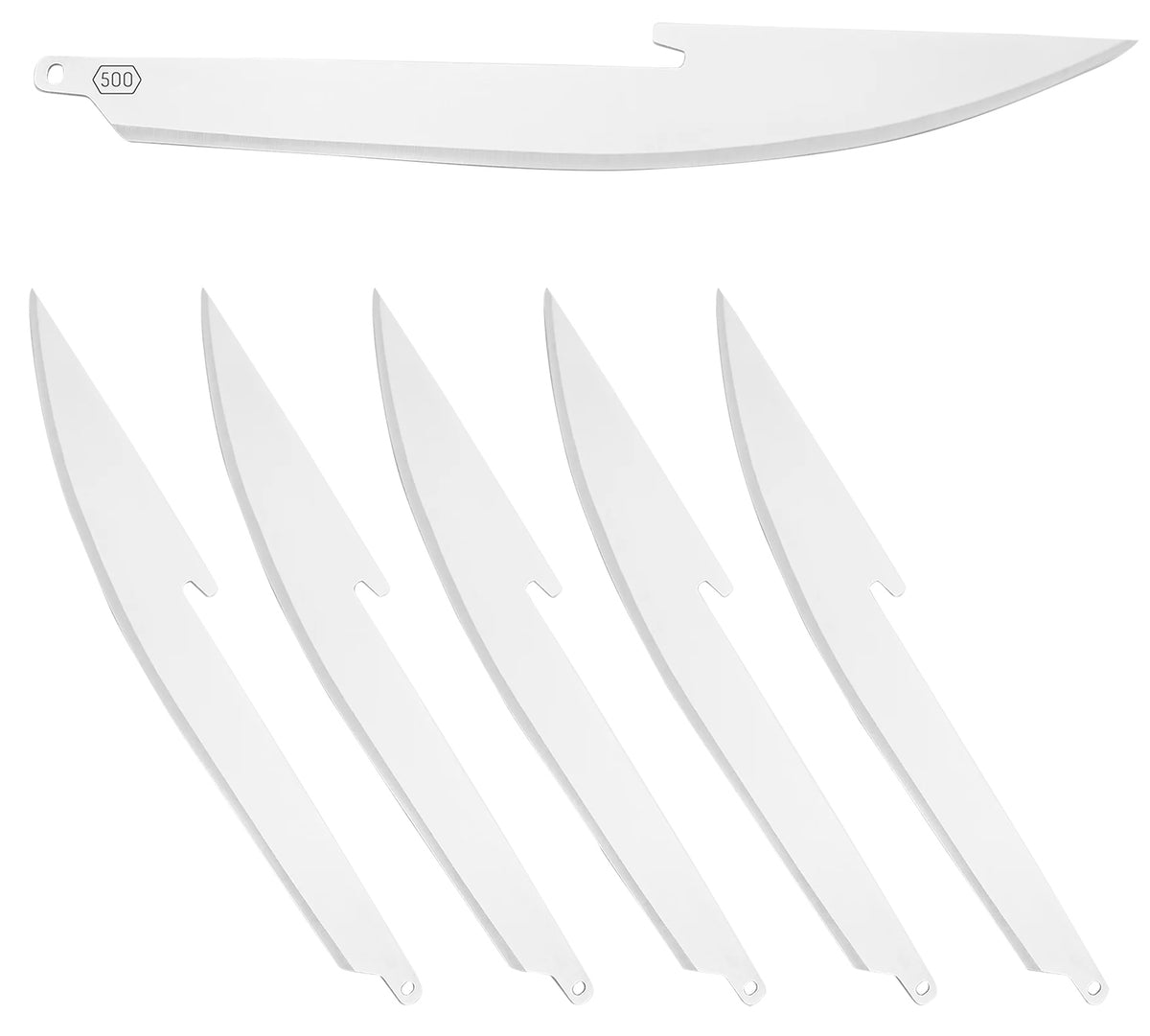 Outdoor Edge RR506 500 Series RazorSafe 5" Boning & Fillet Replacement Blades Pack of 6