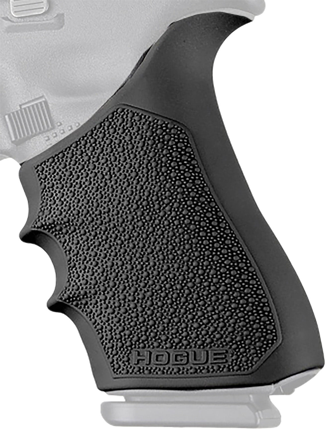 Hogue HandAll 17020 Beavertail Black Rubber Pistol Grip Sleeve
