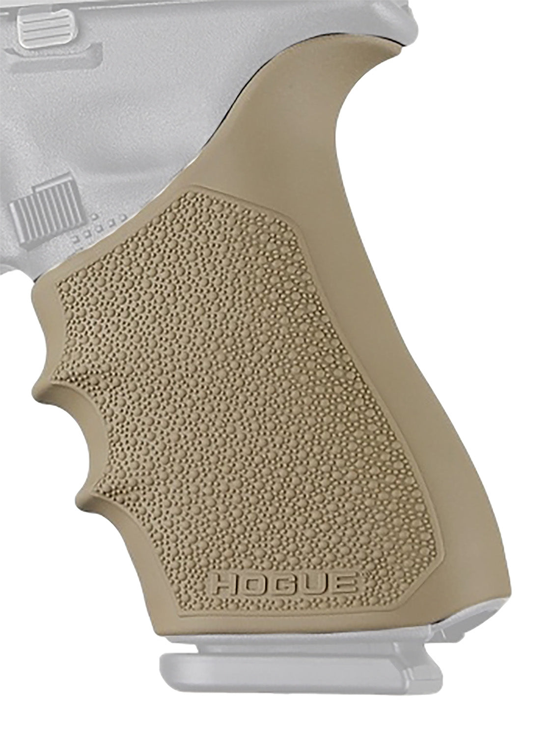 Hogue HandAll 17023 Flat Dark Earth Beavertail Rubber Grip Sleeve
