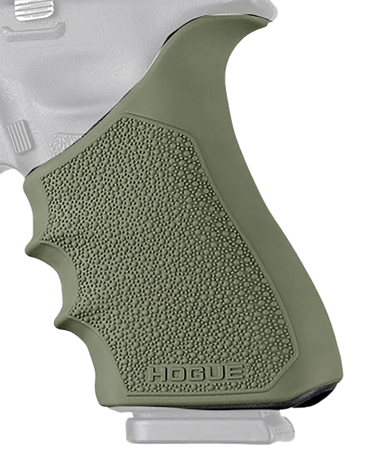 Hogue HandAll 17031 OD Green Beavertail Rubber Pistol Grip Sleeve