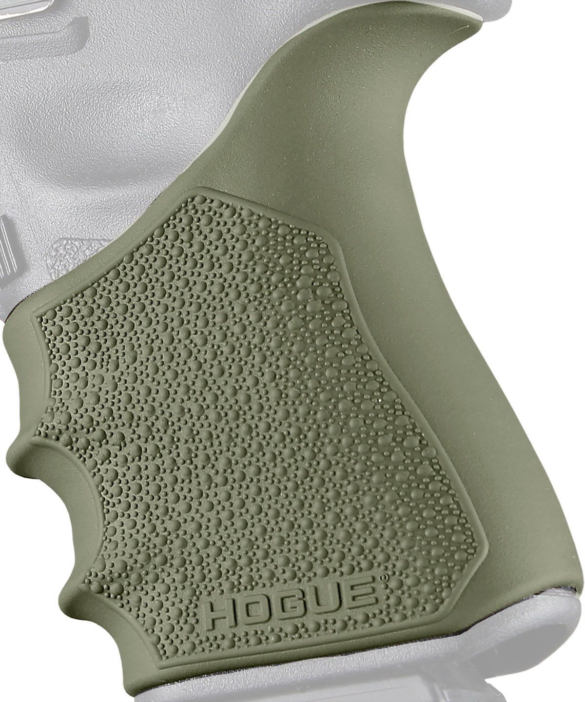 Hogue HandAll 17041 OD Green Beavertail Thermoplastic Grip Sleeve