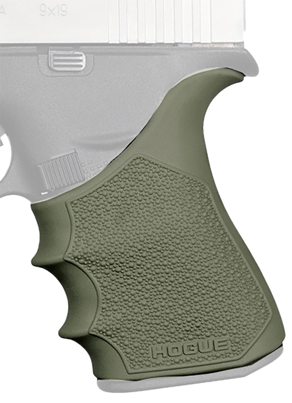 Hogue HandAll 18211 OD Green Beavertail Rubber Pistol Grip Sleeve