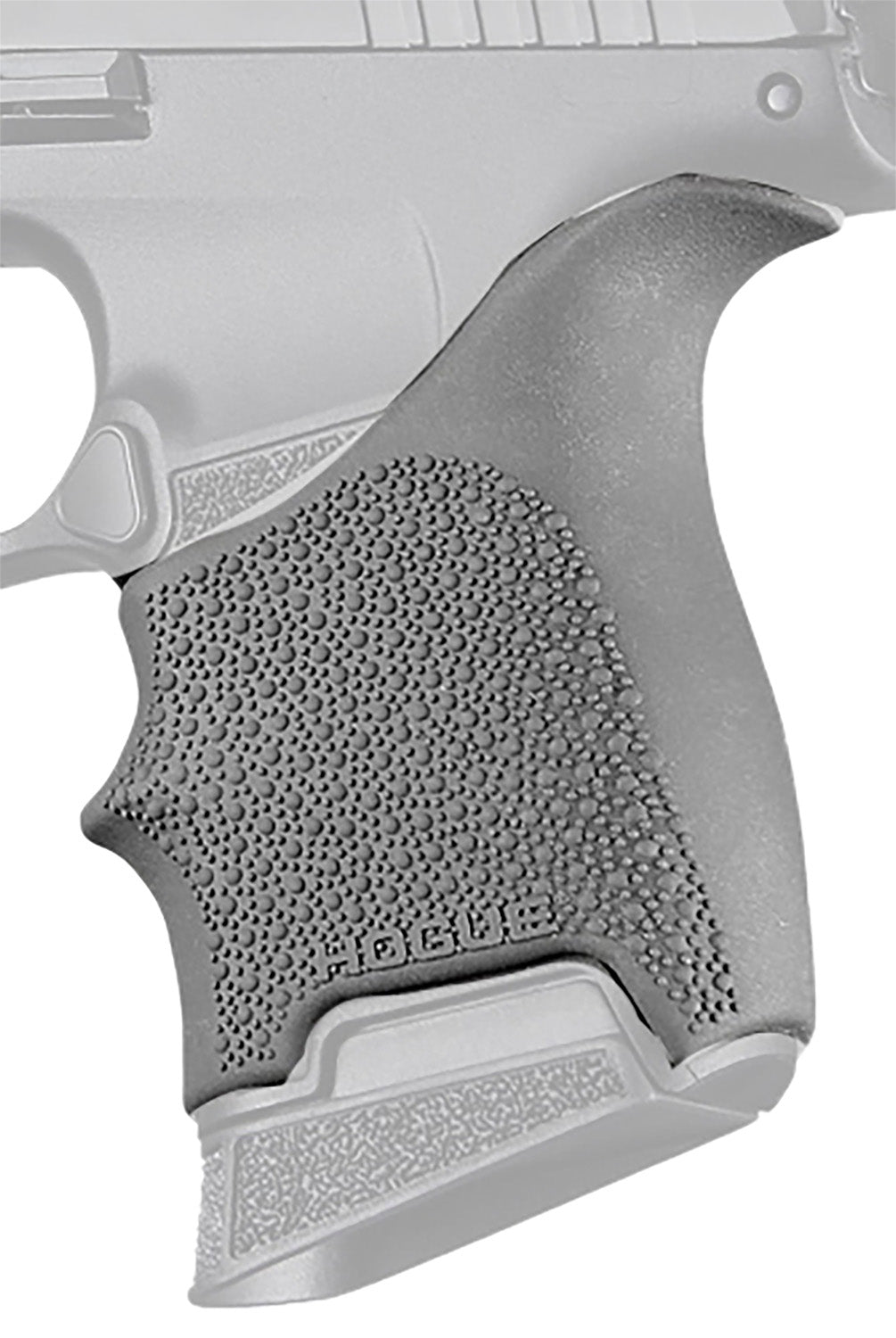 Hogue 18702 HandAll Beavertail Slate Gray Rubber Grip Sleeve – Also Fits Ruger LCP Max