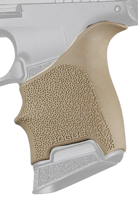 Hogue 18703 HandAll Beavertail Flat Dark Earth Rubber Grip Sleeve – Also Fits Ruger LCP Max