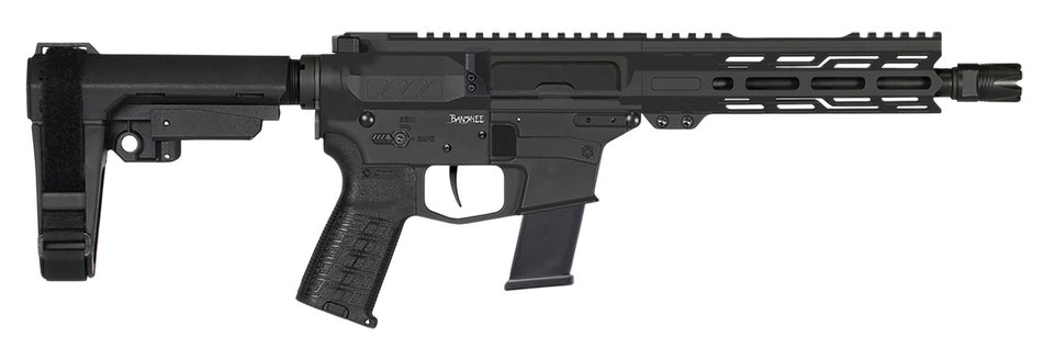 CMMG 10A570FAB Banshee MK10 10mm Auto 30+1 8" Black Nitride Medium Taper Threaded Barrel, EML 7" M-LOK Handguards, Black Armor Cerakote Aluminum Picatinny Rail Receiver, CMMG Zeroed Grips