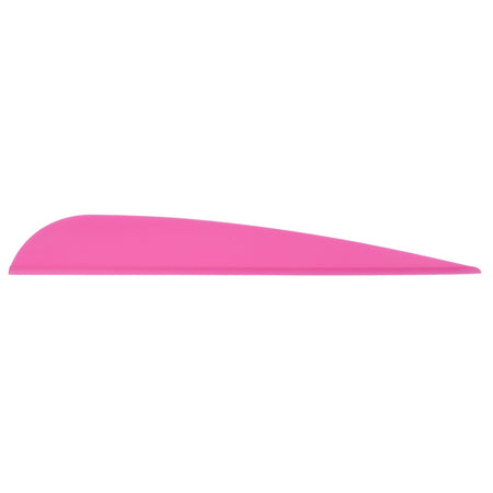 AAE Elite Plastifletch Vanes 3.875 inch Hot Pink 100 pk.
