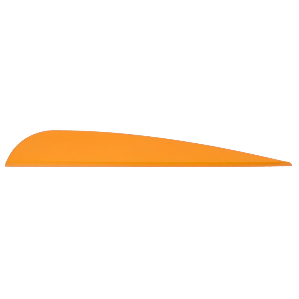 AAE Elite Plastifletch Vanes 3.875 inch Sunset Gold 100 pk.