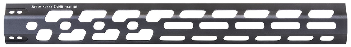 Odin Works F15MLRUNE AR-15 RUNE Free-Float M-LOK Handguard, 15.2 Inch, Black Aluminum
